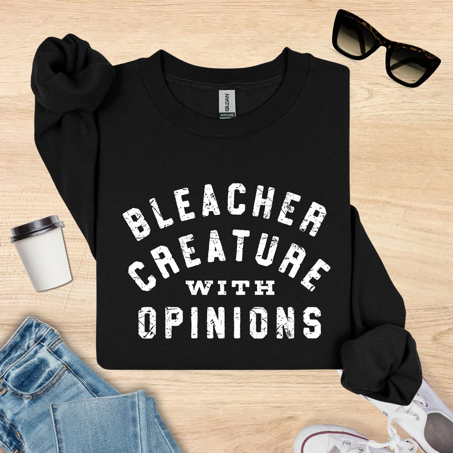 Bleacher Creature with Opinions Sweatshirt