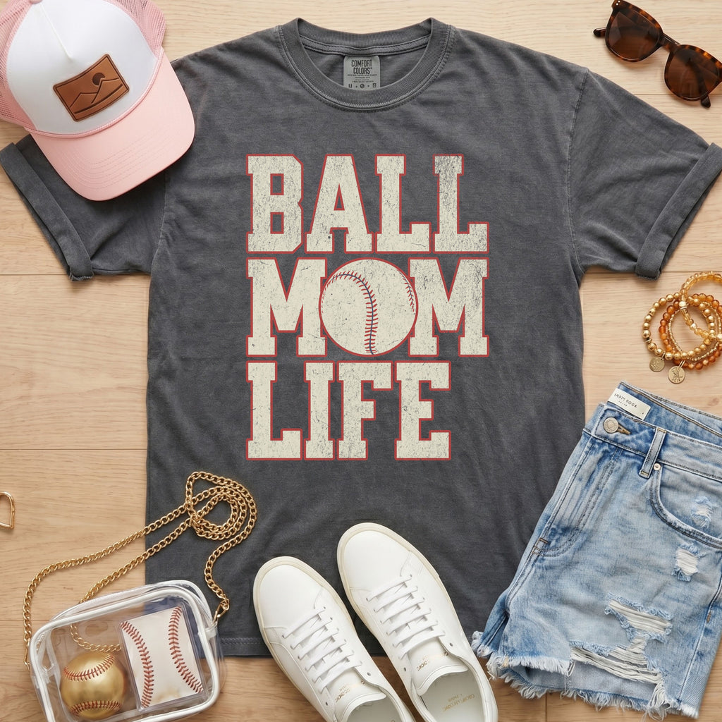 Baseball Mom Life T-Shirt