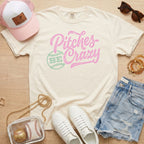 Pitches Be Crazy Baseball T-Shirt