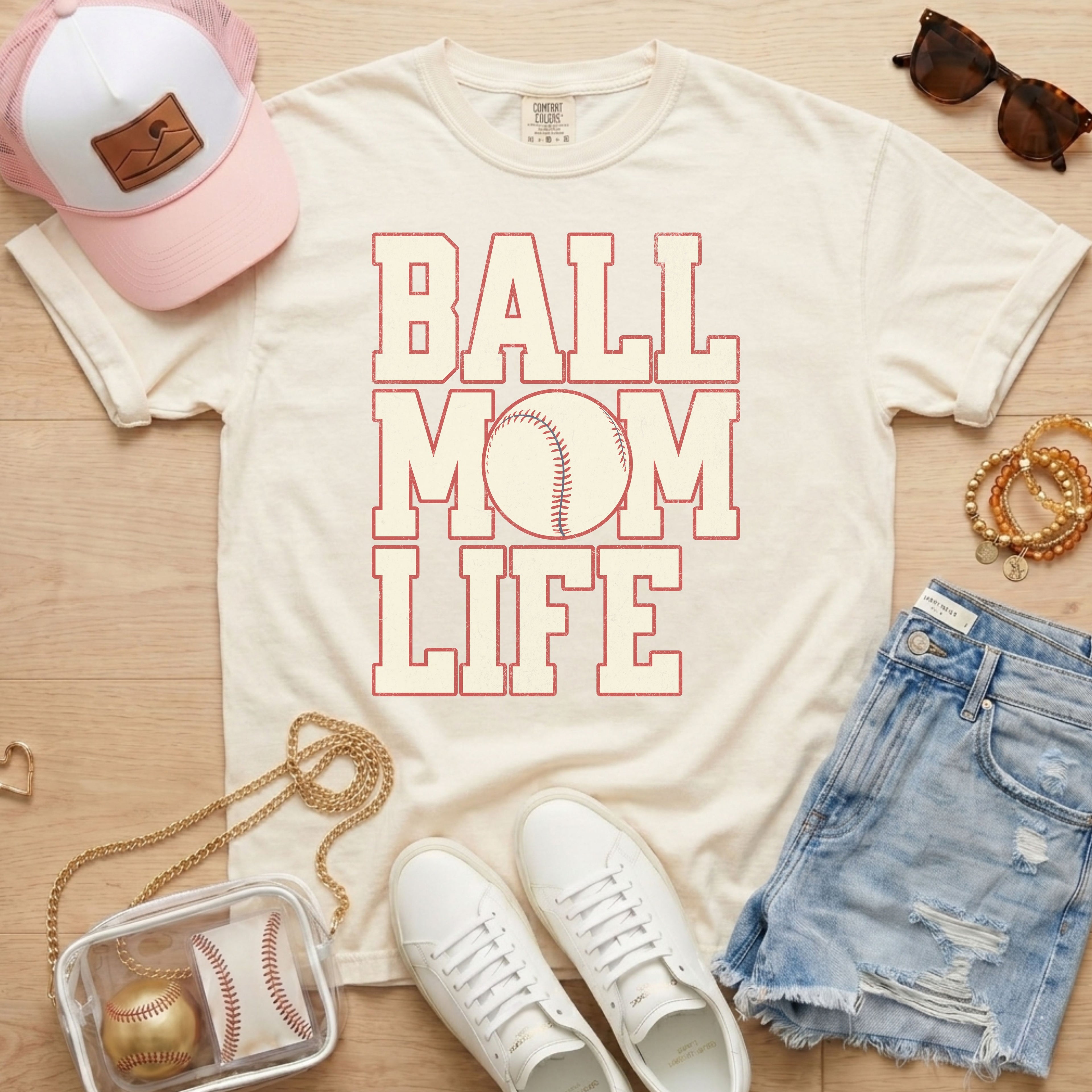 Baseball Mom Life T-Shirt