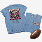 Football Mom Fall Season Tour Shirt | Comfort Colors Football Mom Tee