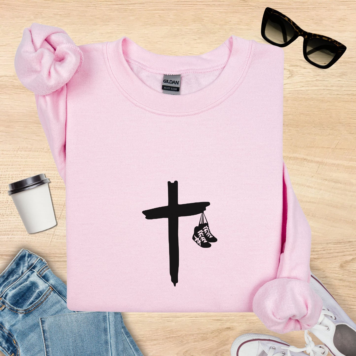 Faith Over Fear Wrestling Sweatshirt