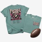 Football Mom Fall Season Tour Shirt | Comfort Colors Football Mom Tee
