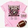 Football Mom Fall Season Tour Shirt | Comfort Colors Football Mom Tee