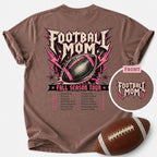 Football Mom Fall Season Tour Shirt | Comfort Colors Football Mom Tee