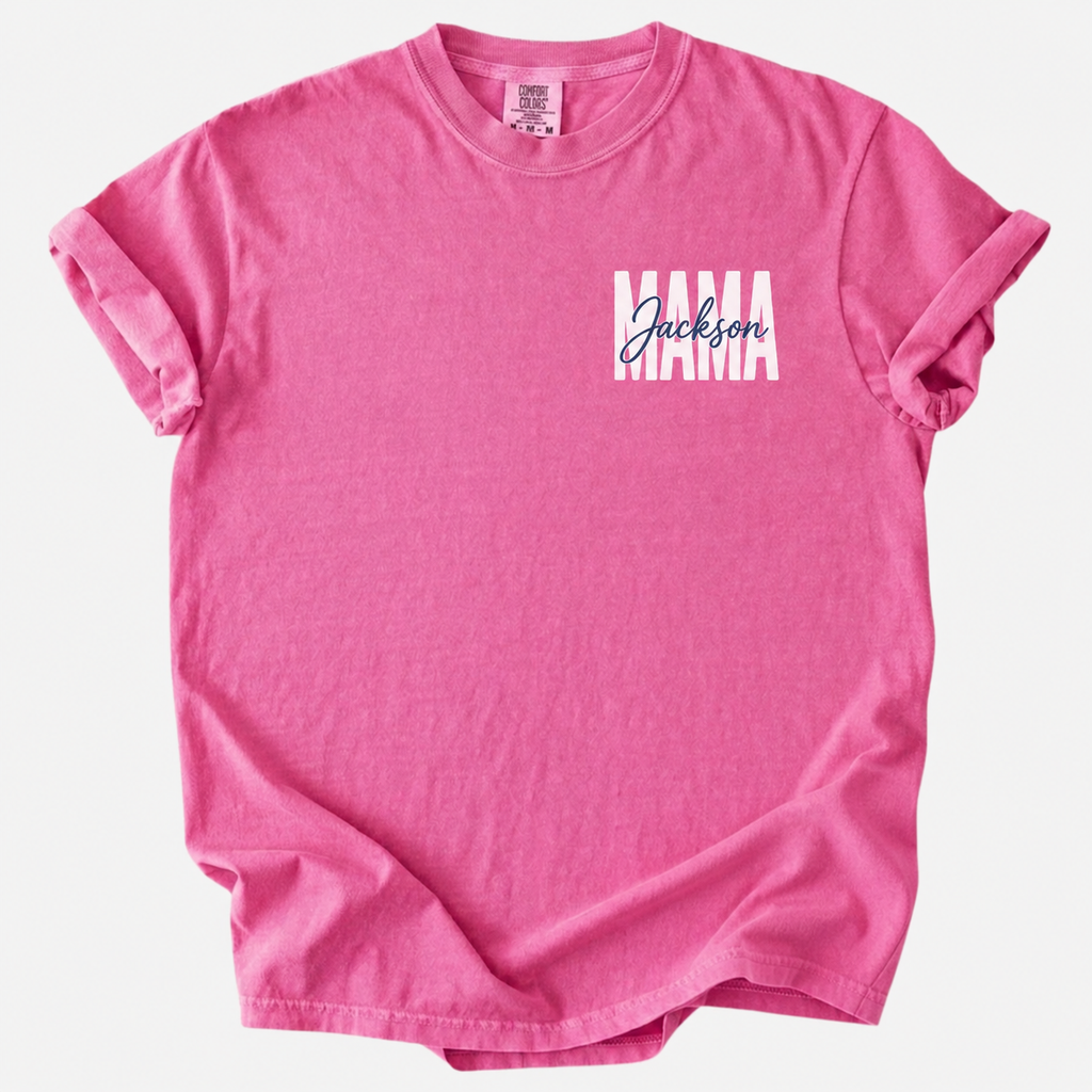 Personalized Sports Mama T-Shirt