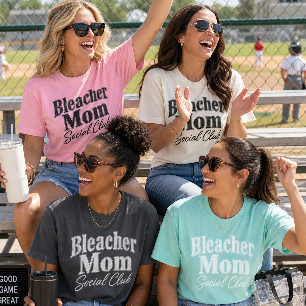 Bleacher Mom Social Club T-Shirt
