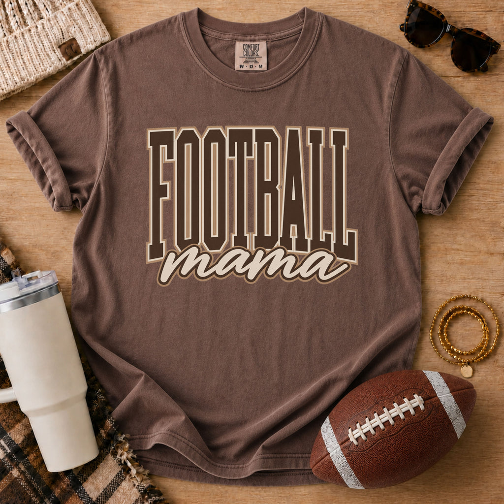 Football Mama Comfort Colors Shirt