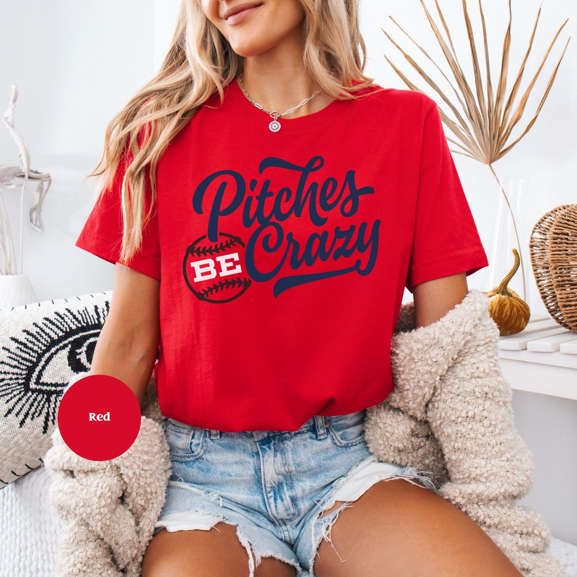 Funny Baseball Shirt for Game Day Apparel, Baseball Mom orDad Shirt forBallparkOpening Day, Funny Shirt for Softball Mom or Dad