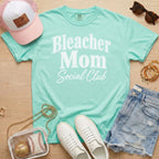 Chalky mint Bleacher Mom Social Club baseball mom shirt