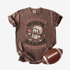 Chief Snack Officer and Bleacher General Shirt | Comfort Colors Football Mom Tee
