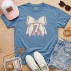 Personalized Baseball Bow T-Shirt